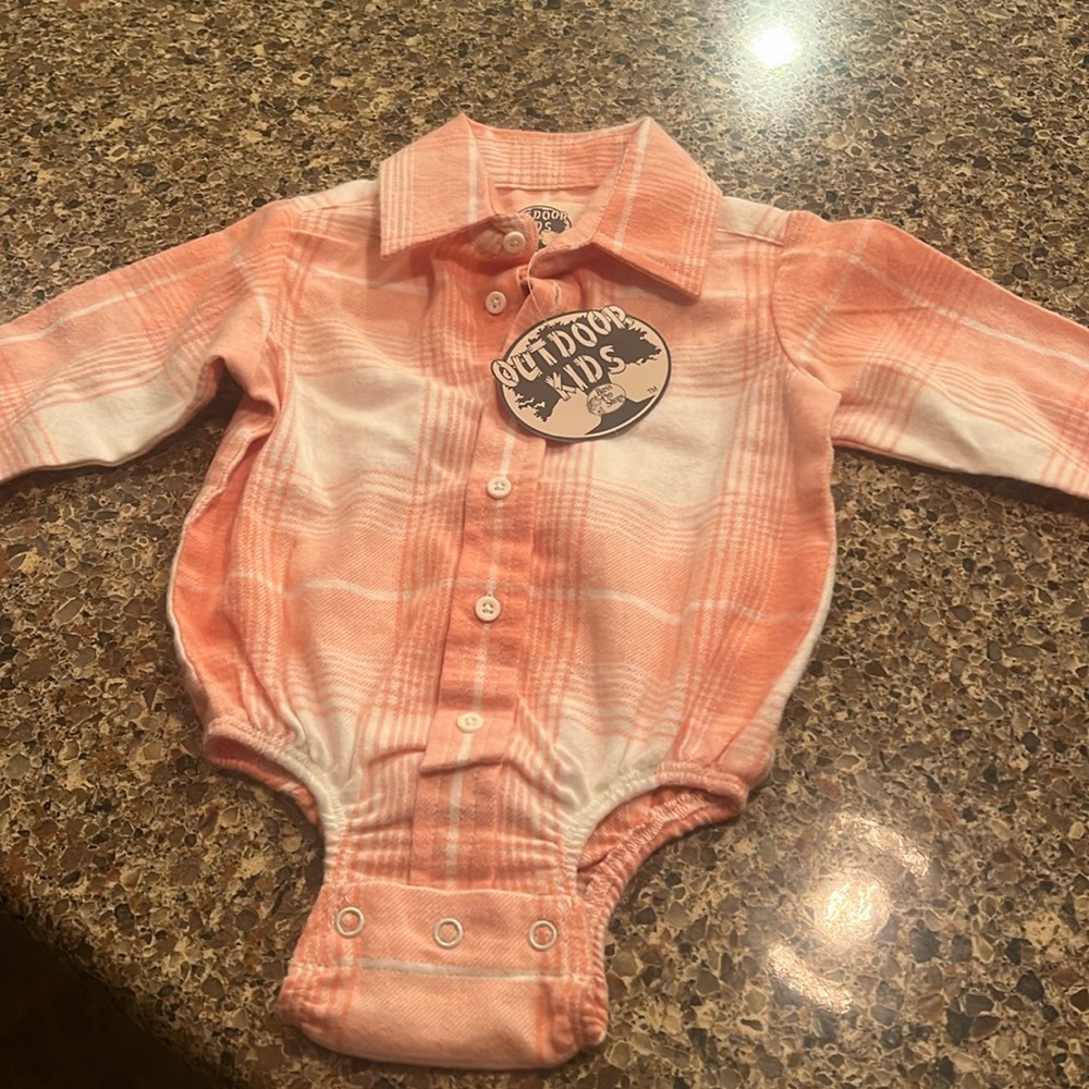 babygirl plaid onesie
